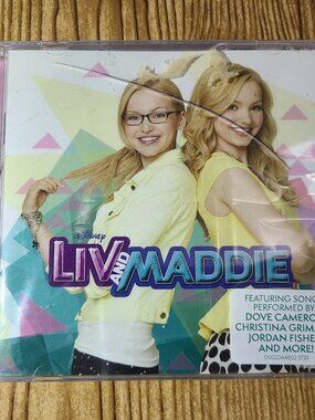 Liv and Maddie Music CD (NEW but cracked case)